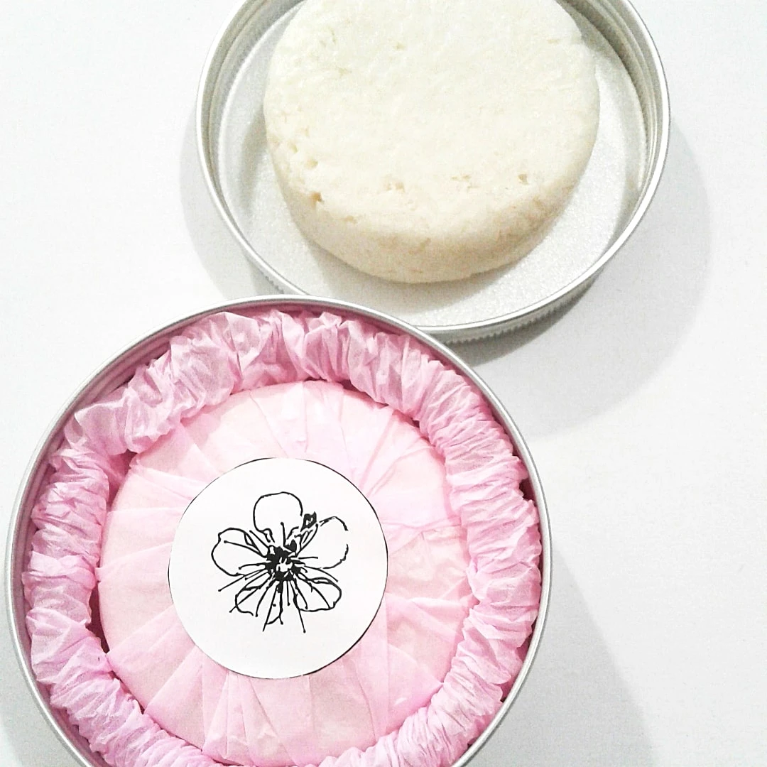 Твердий шампунь Рицина та Ши